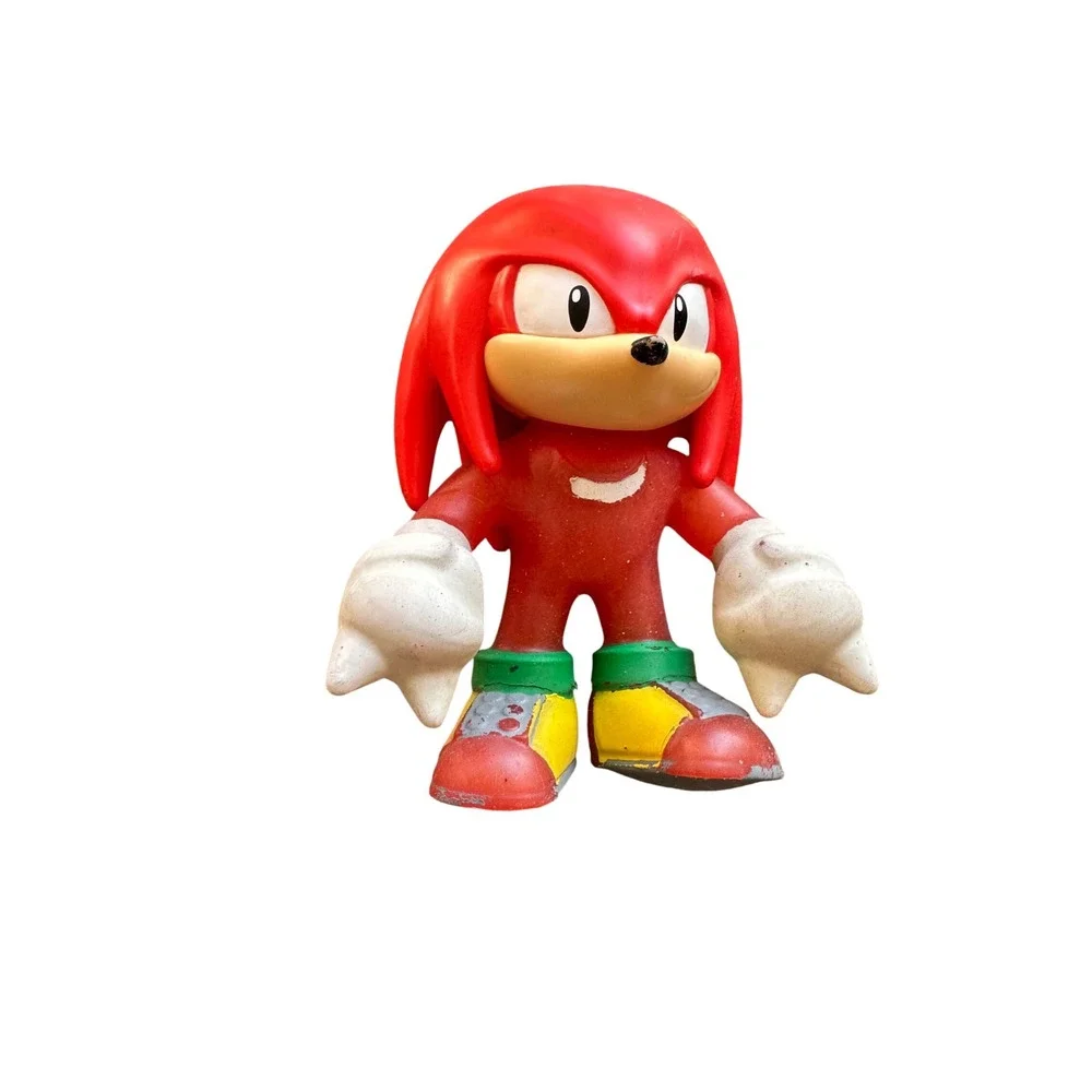 Sega Sonic the Hedgehog Knuckles the Echidna Stretch Mini Figure Toy 4 inch
